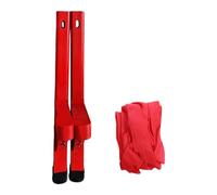 Fenteer 2 Pièces Stilts Bois Jouet Saut Développement D'Équilibre Accessoire Traditionnel Chinois avec Attaches Robustes Utilisable pour Festival Représentati, Long 50 Cm