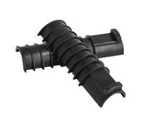 Fenteer 2 Pièces Support de Batterie Porte-Batterie et Fixation pour Tige de Selle Dispositif de Montage en Matériau TPE Flexible Adapté pour Les Vélos de Ro, Petit