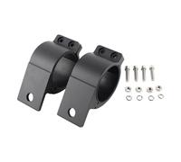 Fenteer 2 Pièces Support de Montage de Phare Fixation pour Pare-Buffle Pince pour Tube Support de Projecteur Attache de Feu Réglable Adapté pour La Conduite, pour 40 Mm à 45 Mm