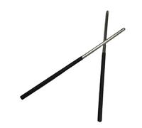 Fenteer 2 Pièces Tige de Manche Guitare Réglage Instrument Musique Acier Inoxydable Outil Entretien Pratique Luthier Adapté Réparation Basse Électrique Acoust, Noir