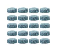 Fenteer 20 Pièces Embouts de Queue de Billard Pièces de Réparation Procédés de Snooker Têtes de Rechange avec Installation Facile Convenable comme Cadeau Pou, 12.5 Mm