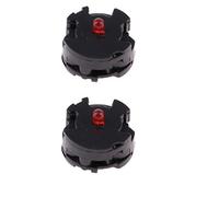 Fenteer 2pcs LED Lumières Usuelles Pièces de Rechange pour MG GN-x 00Q Assemblé Robot Gundam Modèle Figure - 2PCS Lumière Rouge