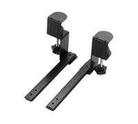 Fenteer 2x Plateau Coulissant pour Clavier sous Bureau, Quincaillerie En Acier Latéral