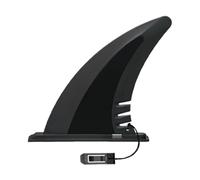 Fenteer 3 Pièces Aileron de Surf pour Planche en Mousse Dérive Centrale Ailerons Latéraux Accessoire Léger en PVC avec Goupilles de Verrouillage Rapide, 7 Pouces 1 pièce