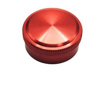Fenteer 3 Pièces Bouton de Tension de Capuchon de Frein pour Moulinet Pièce de Modification Couvercle en Aluminium avec Un Design Moleté pour Un Contrô, Rouge