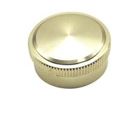 Fenteer 3 Pièces Bouton de Tension de Capuchon de Frein pour Moulinet Pièce de Modification Couvercle en Aluminium avec Un Design Moleté pour Un Contrô, l'or Champenois