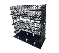 Fenteer 3 Pièces Socle D'Exposition pour Figurine Plateforme de Présentation de Collection Robot Transformable Enfant Support de Stockage en PP Adapté Au Salo, 32 Cm X 14.3 Cm X