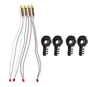 Fenteer 4 Moteurs de Drone RC Haute Résistance, Accessoires de Bricolage, Pièces de Réparation pour E88Pro E88