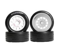 Fenteer 4 pneus et jantes pour voiture RC 1/8 - Pièces détachées et accessoires de remplacement pour Wr8