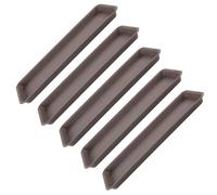 Fenteer 5 Pièces Plateaux de Drainage pour Plantes, Soucoupes pour Pots à Fleurs, Accessoires de Jardinage, Gris