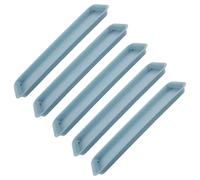 Fenteer 5 Pièces Plateaux de Drainage pour Plantes, Soucoupes pour Pots à Fleurs, Accessoires de Jardinage, Bleu