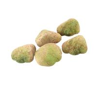Fenteer 5 Pièces Rochers Artificiels Faux Rochers Fausses Pierres Décors de Jardin et Modèles de Roches En Mousse Légère Convenable pour Dioramas, C
