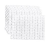 Fenteer 5 Pièces Tampons Meubles Ronds EVA Isolation Bruit Autocollants Blancs Multi-usages Conviennent à La Protection Mobiliers Appareils Bricolage, 5 Feuilles