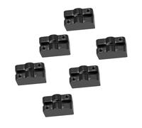 Fenteer 6 Pièces de Sillets de Cordes pour Chevalets de Guitare, Bloc de Cordes pour Pinces de Guitare,