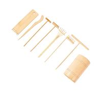 Fenteer 8 Mini Râteaux à Sable, Râteaux de Table pour Bureau et Bureau,