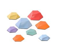Fenteer 8 pièces enfants trempage de pierres