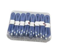 Fenteer 8 Pièces Racket Grip Tapes Tennis Surgrip Raquette Poignée Ruban Résistant Absorbant Séchage Rapide Adapté à La Pratique du Tennis Badminton Squash, Bleu