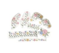 Fenteer 8X Stabilisateurs de Couture à La Main, Pochoirs, Transferts, écussons, Stabilisateurs de Broderie