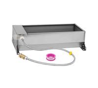 Fenteer Abreuvoir Automatique pour bétail, Bol à Boire pour Animaux, Abreuvoir pour Vaches et bovins, capacité, en Acier Inoxydable 304