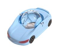 Fenteer Accessoire de Jeu pour Hamster avec Roue et Balle Transparente, Bleu