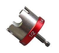 Fenteer Accessoire de Perçage pour écrous et Fermetures éclair, Extracteur D'écrous pour Plombiers,