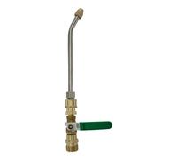 Fenteer Accessoire Robuste de Nettoyage Haute Pression Lance pour Tuyau D'Arrosage Adapté pour Jardin et Gouttières, 27 Cm 30 Degrés M22