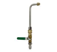 Fenteer Accessoire Robuste de Nettoyage Haute Pression Lance pour Tuyau D'Arrosage Adapté pour Jardin et Gouttières, 27 Cm 90 Degrés