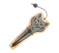 Fenteer Accessoires pour Guimbarde pour Débutants avec étui En Acier Inoxydable, Loup