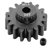Fenteer Accessoires pour pignon d'arbre de direction, remplacement direct, installation simple, module 1,5, 16t