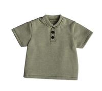 Fenteer Action Figure Chemise T-Shirt Haut Mannequin Accessoire en Tissu Classique pour Vêtements de Poupée 1/9 Musculaire Adapté à La Collection Exposition P, Vert