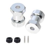 Fenteer Adaptateur de moyeu de roue RC 2 pièces, pièce de mise à niveau portable, connecteur de joint en alliage d'aluminium pour 58346 The Grasshopper