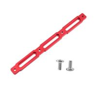 Fenteer Adaptateur de Support de Montage et Fixation Réglable Convertisseur de Cage en Alliage D'Aluminium Léger et Robuste Adapté pour Vélo de R, Rouge 20.5x1.8cm