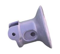 Fenteer Adaptateur Parasol pour Patio Pièce de Fixation pour Parasol Extérieur Support Stable Montage Facile En PP Utilisation Cour Jardin Balcon Terrasse, Adaptateur Droit