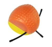 Fenteer Aide à L'Entraînement de Golf Outil D'Alignement Améliorateur de Coordination de Mouvement avec Sa Structure Triangulaire en Mousse PU Ada, Orange