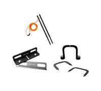 Fenteer Aide à L'Entraînement de Putting Kit Complet avec Portiques Corde D'Alignement et Arche de Putt en Alliage D'Aluminium Portable Adapté pour Les Golfe