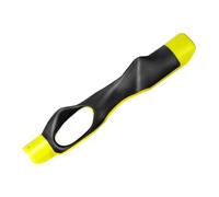 Fenteer Aide à L'Entraînement de Swing de Golf Correcteur de Posture et Fixation de Prise Outil D'Alignement en PC Antidérapant Adapté Aux Golfeurs Débutants, Jaune
