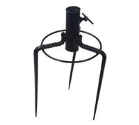 Fenteer Ancrage de sable pour parasol, support de piquet de parasol, support de base de parasol, pour poteaux