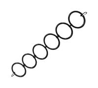 Fenteer Anneau d'enrichissement pour Serpents Anneaux cerceaux pour Serpents Chaîne Suspendue Installation Facile Perroquet Lézard Gecko Anneaux, 6 Anneaux