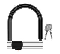 Fenteer Antivol électrique en Forme de U pour Vélo, Anti-Rayures, Anti-poussière, avec 2 Clés, Facile à Utiliser