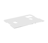 Fenteer Aquarium Couvercle Aquarium Aquarium Aquarium Couvercle Anti-Saut en Acrylique Transparent avec Orifices d'alimentation Pratique Convient pour Poisso, 480x250x4mm