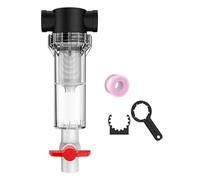 Fenteer Aquarium Filtre Interne Nettoyeur Déchets Pompe Circulation Système PC Transparent Étanche avec Anneau Silicone Convient pour Le Nettoyage Régulier de, 40 Mesh Femelle