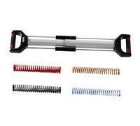 Fenteer Arm Exerciser Équipement de Musculation Bras de Poitrine Résistance Ajustable Barre à Ressort Amélioration Épaules Poign, S