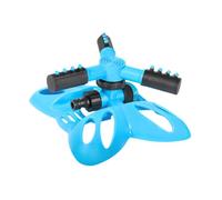 Fenteer Arroseur Rotatif pour Jardin, pulvérisateur d'eau oscillant, arroseur Automatique pour Grande Surface de pelouse pour Plantes de Serre, Bleu