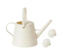 Fenteer Arrosoir pour Plantes Bidon D'Arrosage Arrosoir à Fleurs Portable en PP Léger avec Grande Ouverture Adapté pour Plantes en Pot Bonsaïs et Fleurs Susp, Blanc