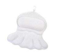 Fenteer Bad Pillow Spa Cadeaux 3D Mesh Room Oreiller pour La Tête de Baignoire et Le Support Du Dos