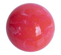 Fenteer Balle de Golf Professionnelle Balle D'Entraînement Balle de Pratique Balle de Jeu en Caoutchouc Synthétique Motif Artistique Adaptée Entraînement Cade, Rouge
