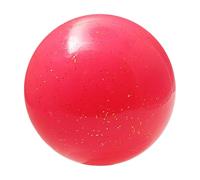 Fenteer Balle de Golf Professionnelle Trois Couches en Résine Légère Adaptée à L'Entraînement Individuel Loisirs en Famille Activités Extérieures Diamètre, Rouge