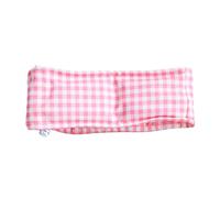 Fenteer Bandana Rafraîchissant pour Chien Collier D'Été Écharpe Tour de Cou en Tissu Respirant avec Poche de Glace Approprié pour Les Jours de Forte Chaleur, Pink and L