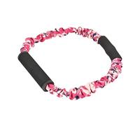 Fenteer Bande D'Entraînement de à l'arc Exercices de Force Élastique Équipement de Pratique Accessoire Manche Souple en Polyester Fonctionnement Maison Vo, Rose