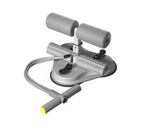 Fenteer Barre de Musculation Abdominale Barre Au Sol Appareil D'Aide Équipement D'Assistance Support de Pied avec Bande de Résistance Adapté pour Le Fitness, Gris